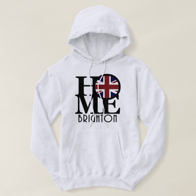 HOME Brighton England Hoodie (Design Front)