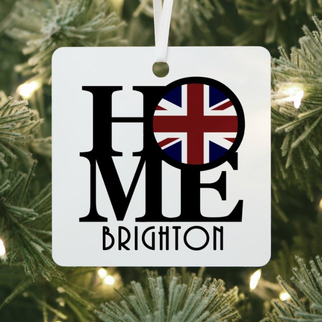 HOME Brighton England  Metal Tree Decoration (Insitu)