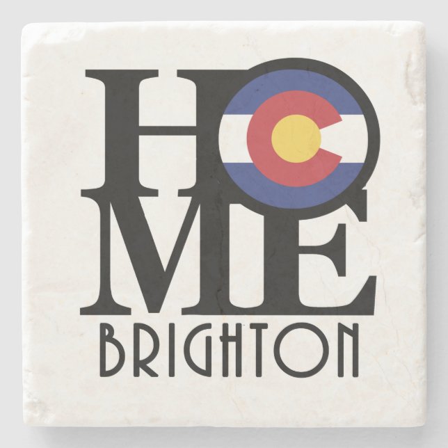 HOME Brighton Stone Coaster (Front)