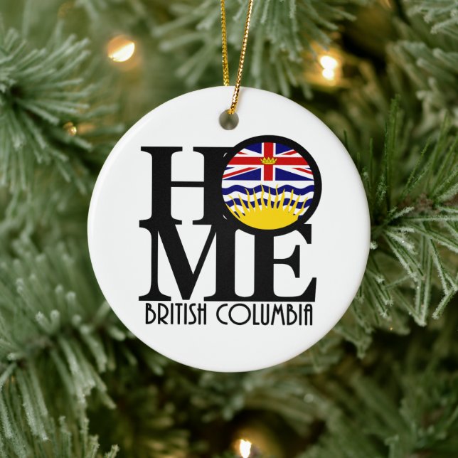 HOME British Columbia Ceramic Tree Decoration (Tree)