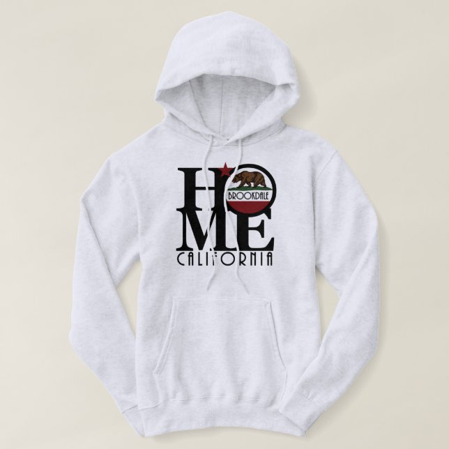 HOME Brookdale (front print) Hoodie (Design Front)