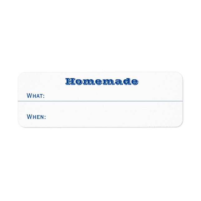 Home Canning Homemade Mason Jar Lid Dated Food (Front)