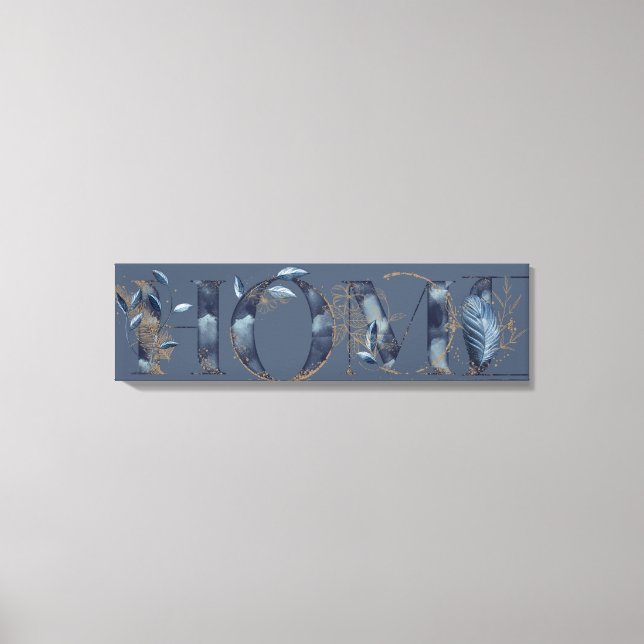 Home Canvas Print (Front)
