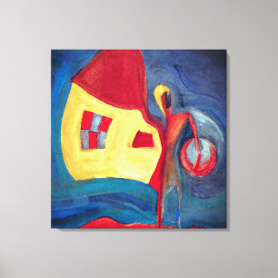 Home Canvas Print