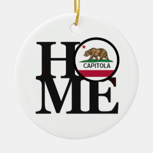 HOME Capitola CA Ceramic Tree Decoration