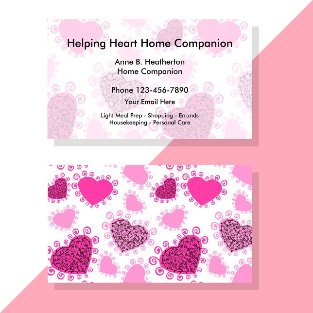 Home Care Companion Business Card (Creator Uploaded)
