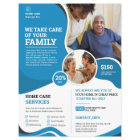 Home Care Service Flyer Template