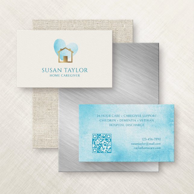 Home Caregiver Business Card (Creator Uploaded)