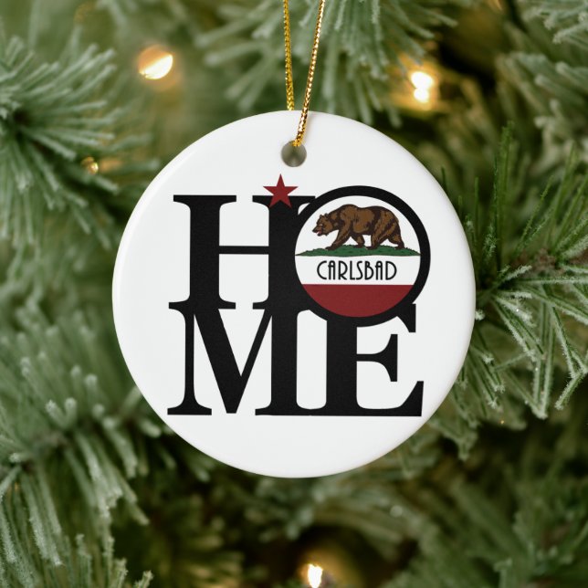 HOME Carlsbad California  Ceramic Tree Decoration (Tree)