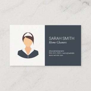 Home Cleaner Maids Business Card