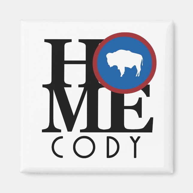 HOME Cody Wyoming Magnet (Front)