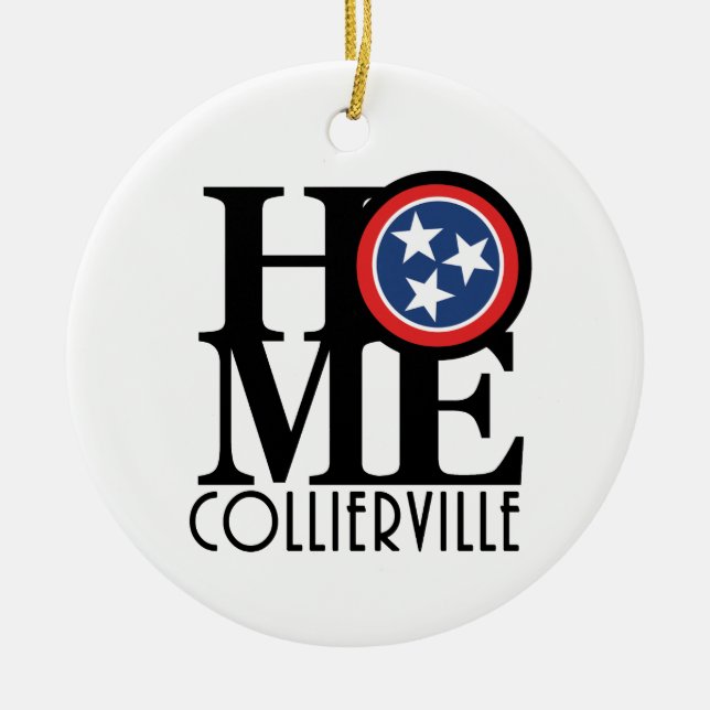 HOME Collierville Ceramic Tree Decoration (Front)