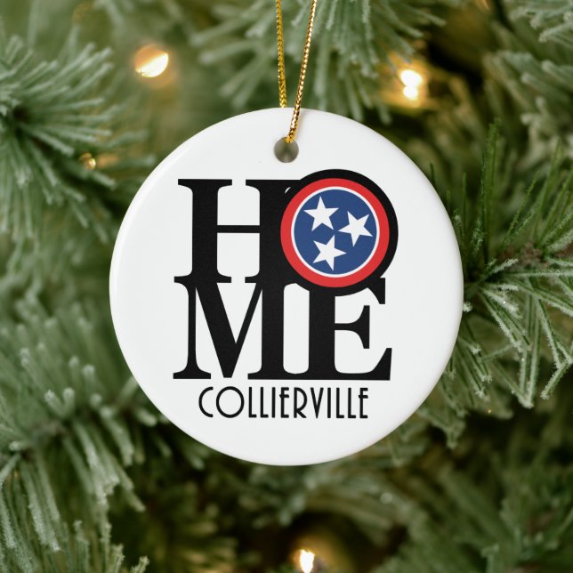 HOME Collierville Tennessee Ceramic Tree Decoration (Tree)