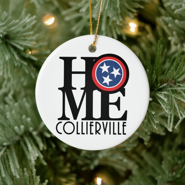 HOME Collierville Tennessee Ceramic Tree Decoration (Tree)