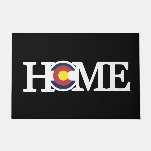 HOME Colorado  Doormat (Front)