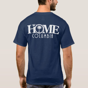 HOME Columbia SC (back print) T-Shirt
