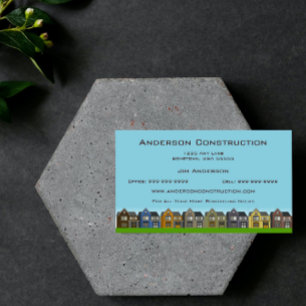 Home Construction Business Card