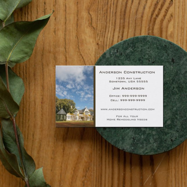 Home Construction Business Card (Creator Uploaded)