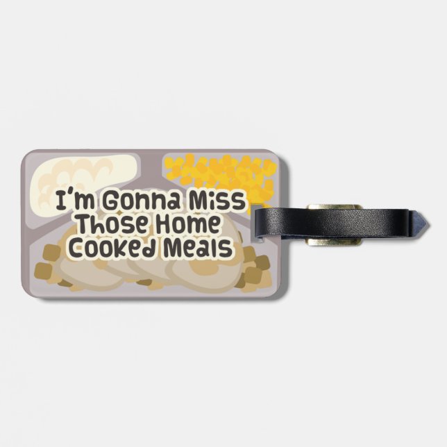 Home Cooked Meals Tag (Back Horizontal)