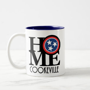 HOME Cookeville Tennessee 11oz Two-Tone Coffee Mug