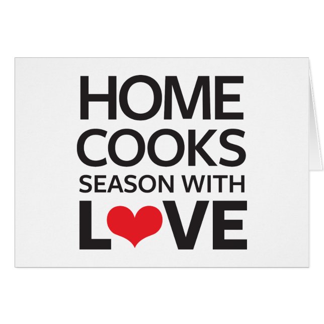 Home Cooks Season With Love (Front Horizontal)