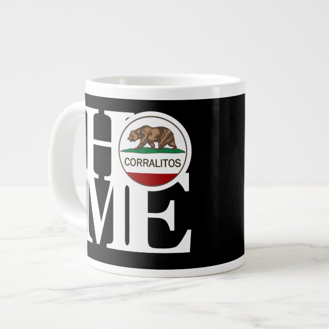 HOME Corralitos 20oz Mug Black (Front Left)