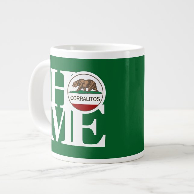 HOME Corralitos 20oz Mug Green (Front Left)
