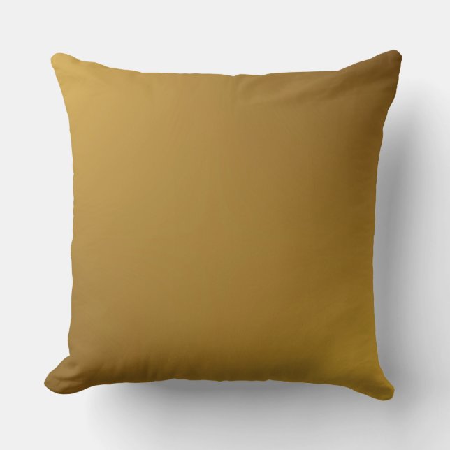 Home Decor Accents Metallic Gold Cushion (Front)