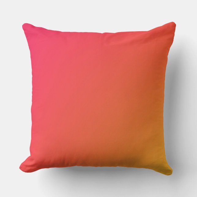 Home Decor Accents Sunrise Coral Cushion (Front)