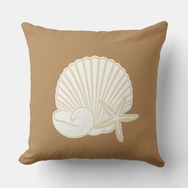 Home Decor Beach Theme Cushion (Front)