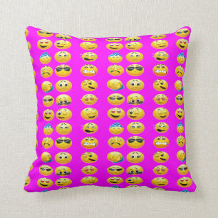 Home Decor EMOJI PILLOWS-Bedroom Dorm Throw Pillow