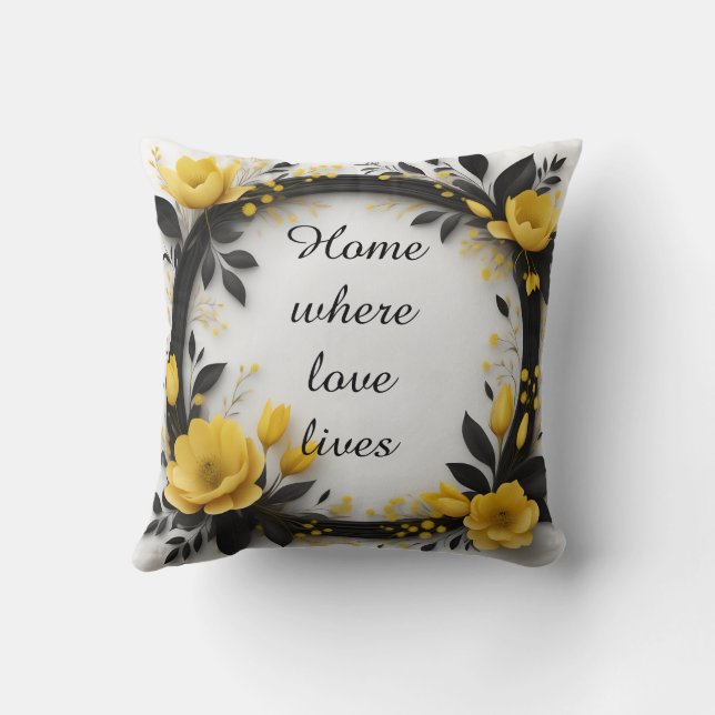 Home decor pillow for home party, gift for frinds (Back)