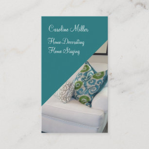 Home Decorating And Staging Business Card