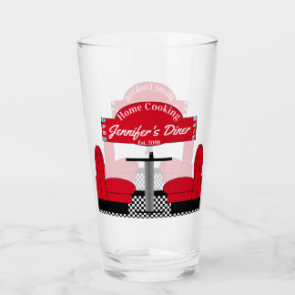 Home Diner Kitchen Restaurant Soda Pop Tea Beer Glass