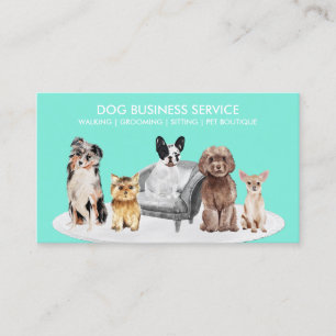 Home Dog Boarding Pet Business Card