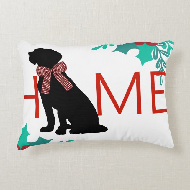 Home Dog Christmas Decorative Cushion (Front)