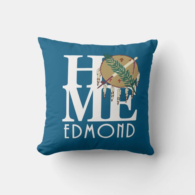 HOME Edmond Oklahoma Cushion (Front)