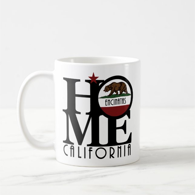 HOME Encinitas 11oz Coffee Mug (Left)
