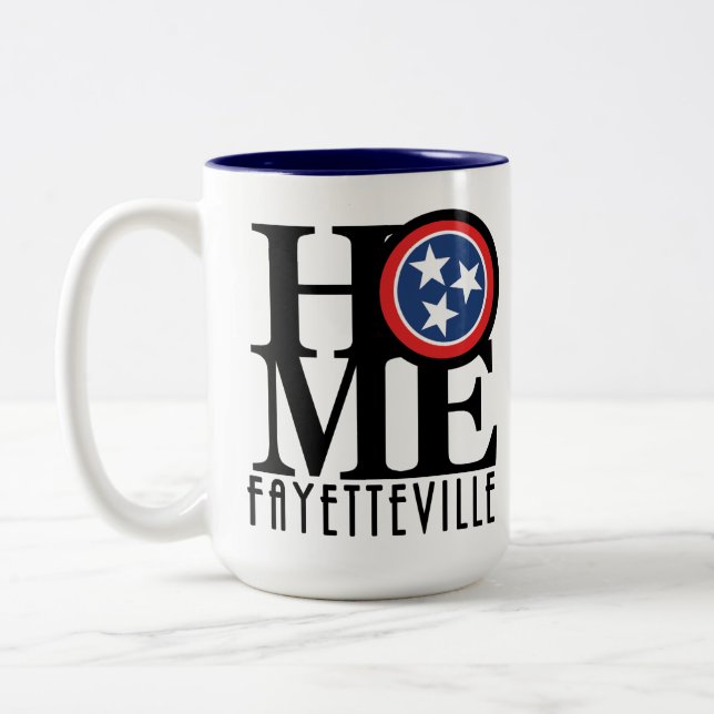 HOME Fayetteville 15oz Two-Tone Coffee Mug (Left)