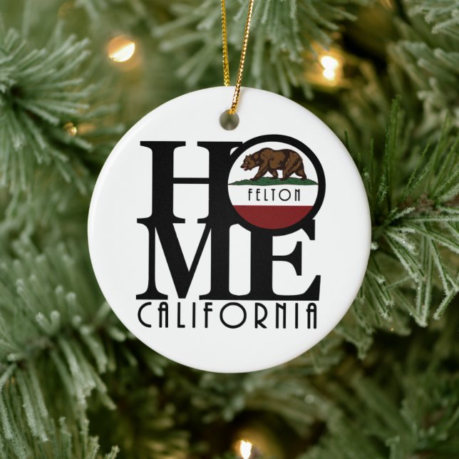 HOME Felton California Ceramic Tree Decoration (Tree)