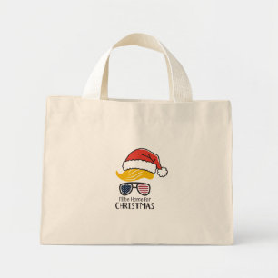 Home for Christmas Tote Bag – Festive Santa Design
