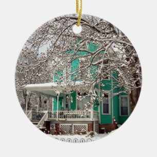 Home for the Holidays Ceramic Tree Decoration