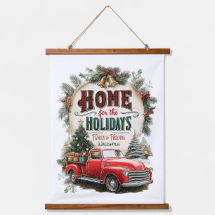 Home for the Holidays – Family & Friends Welcome Hanging Tapestry