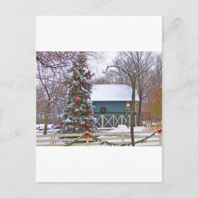 HOME FOR THE HOLIDAYS HOLIDAY POSTCARD (Front)