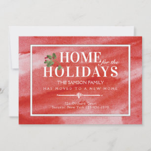 Home for the Holidays Moving Announcement