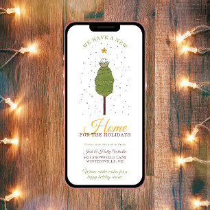 Home for the Holidays New Address Announcement