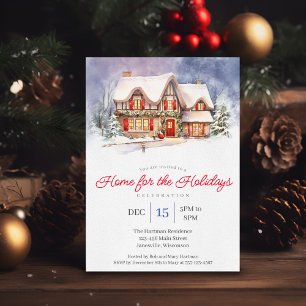 Home for the Holidays Party Invitation