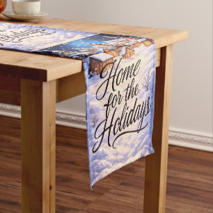 'Home for the Holidays' Table Runner