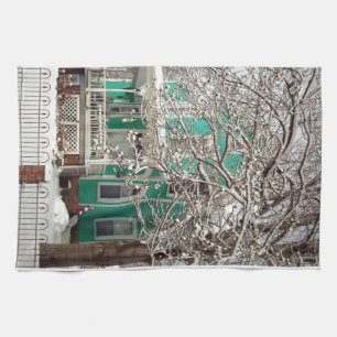 Home for the Holidays Tea Towel