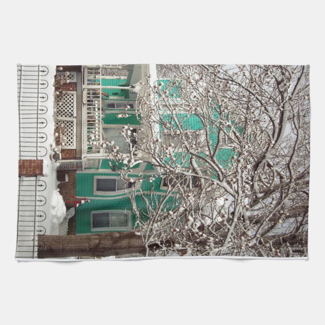 Home for the Holidays Tea Towel (Horizontal)